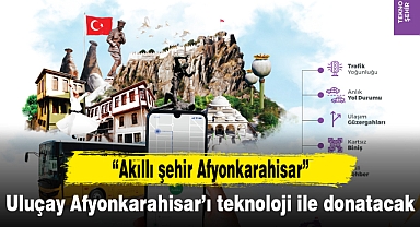Uluçay Afyonkarahisar’ı teknoloji ile donatacak