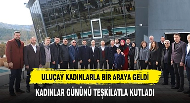 ULUÇAY KADINLAR GÜNÜNDE KAHVALTI ETKİNLİĞİNE KATILDI