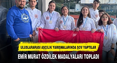 ULUSLARARASI AŞÇILIK YARIŞMALARINDA ŞOV YAPTILAR