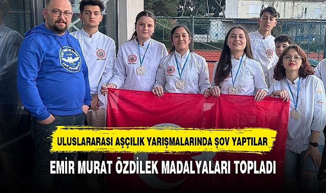 ULUSLARARASI AŞÇILIK YARIŞMALARINDA ŞOV YAPTILAR