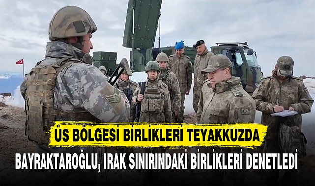 ÜS BÖLGESİ BİRLİKLERİ TEYAKKUZDA