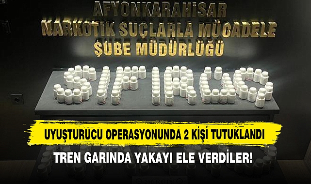 Uyuşturucu Operasyonunda 2 Kişi Tutuklandı