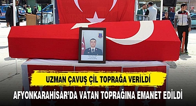 Uzman Çavuş Alper Nuri Çil, Göz Yaşları ile Toprağa Verildi