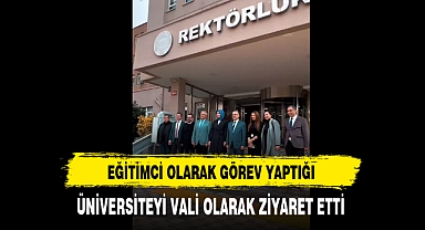 Vali Yiğitbaşı Marmara Üniversitesine Ziyaret Düzenledi