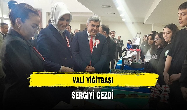 Vali Yiğitbaşı Sergiyi Gezdi