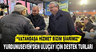 "VATANDAŞA HİZMET BİZİM ŞİARIMIZ"