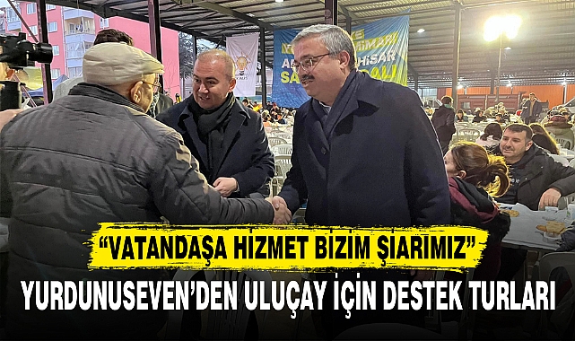 "VATANDAŞA HİZMET BİZİM ŞİARIMIZ"