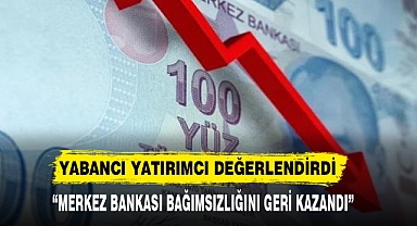 Yabancı uzmanların 'faiz' yorumu