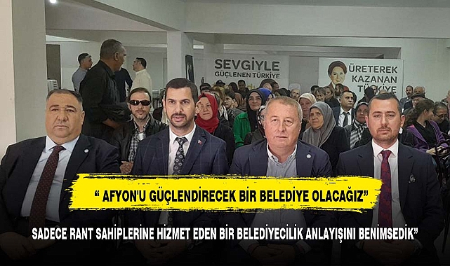 YAĞCI "SADECE RANT SAHİPLERİNE HİZMET EDEN BİR BELEDİYECİLİK ANLAYIŞINI KABUL ETMİYORUZ