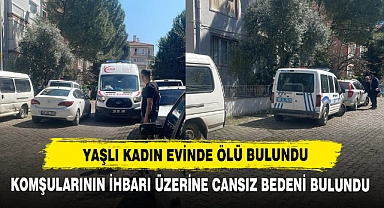 Yaşlı Kadın Evinde Ölü Bulundu