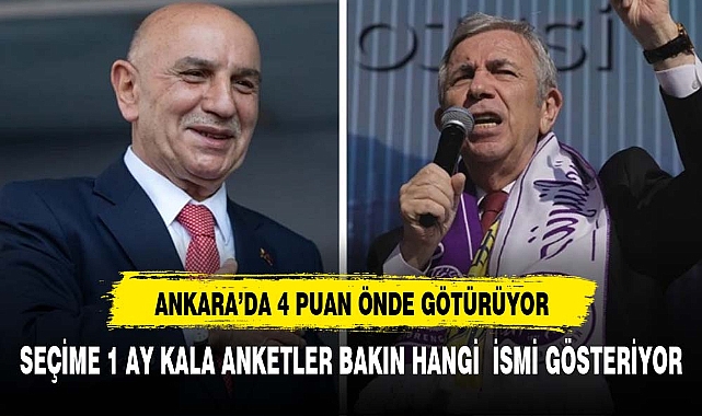 Yavaş mı Altınok mu? İşte seçime 1 ay kala yapılan Ankara anketinden çıkan sonuç
