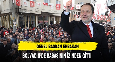 Yeniden Refahlı Erbakan Bolvadin'de Babasının İzinden Gitti
