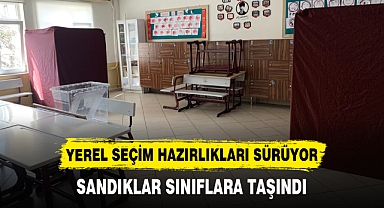 YEREL SEÇİM HAZIRLIKLARI SÜRÜYOR