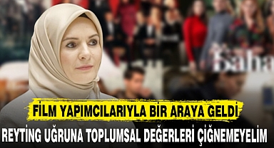 YerelAile ve Sosyal Hizmetler Bakanı, dizi ve film yapımcılarıyla buluştu