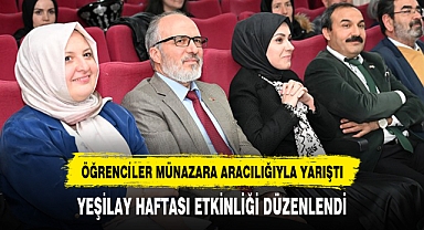 YEŞİLAY HAFTASI ETKİNLİĞİ DÜZENLENDİ