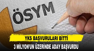 YKS için 3 milyonun üzerinde aday başvurdu