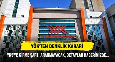 YÖK'ten Denklik Kararı
