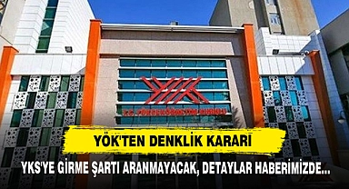 YÖK'ten Denklik Kararı