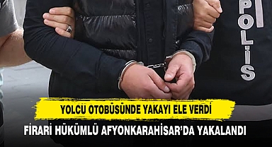 Yolcu Otobüsünde Yakayı Ele Verdi