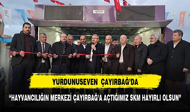 YURDUNUSEVEN  AFYONKARAHİSAR'IN HAYVANCILIK ÜSSÜNDE SKM AÇTI