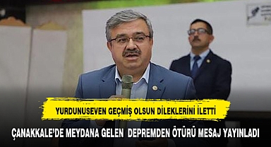 YURDUNUSEVEN GEÇMİŞ OLSUN DİLEKLERİNİ İLETTİ