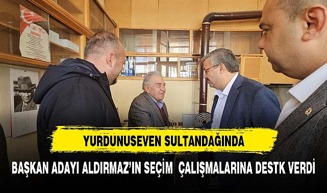 Yurdunuseven  Sultandağı’nda ziyaretlerine devam ediyor