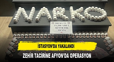 ZEHİR TACİR'İ AFYON'DA YAKALANDI !