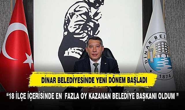 "18 İLÇE İÇERİSİNDE  EN FAZLA OY ALAN BELEDİYE BAŞKANI OLDUM"