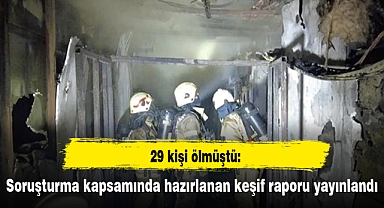 29 kişi ölmüştü: Soruşturma kapsamında hazırlanan keşif raporu yayınlandı