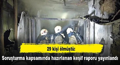 29 kişi ölmüştü: Soruşturma kapsamında hazırlanan keşif raporu yayınlandı