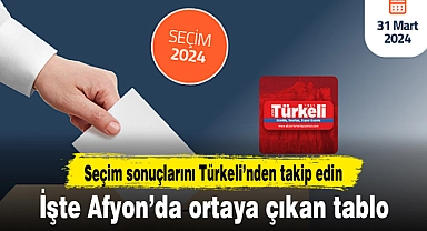 Afyonkarahisar'da tüm ilçeler ve beldelerde sonuçlar belli oldu