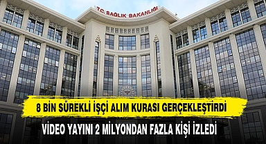 8 Bin Sürekli İşçi Alım Kurası Gerçekleştirdi