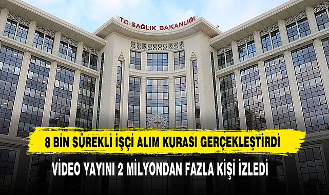 8 Bin Sürekli İşçi Alım Kurası Gerçekleştirdi