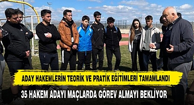 Aday Hakemlerin Teorik Ve Pratik Eğitimleri Tamamlandı