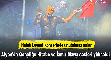Afyon’da Gençliğe Hitabe ve İzmir Marşı sesleri yükseldi