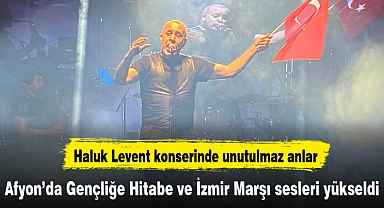 Afyon’da Gençliğe Hitabe ve İzmir Marşı sesleri yükseldi