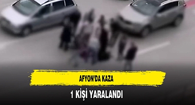 Afyon'da Kaza 1 Kişi Yaralandı