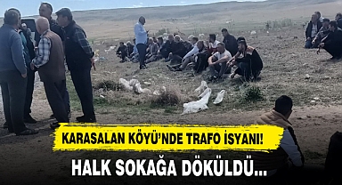 Afyon Karasalan Köyü'nde Trafo İsyanı!