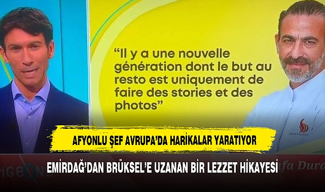 AFYON LEZZETLERİNİ  DÜNYA'YA TANITTI