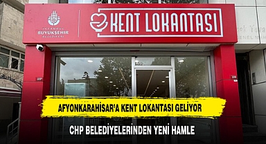 AFYONKARAHİSAR'A KENT LOKANTASI GELİYOR