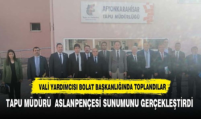 Afyonkarahisar İl Nüfus ve Vatandaşlık Müdürlüğünde toplantı düzenlendi