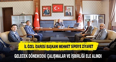 Afyonkarahisar İl Özel İdaresi Başkanı Mehmet Siper’e Hayırlı Olsun Ziyaretleri Sürüyor