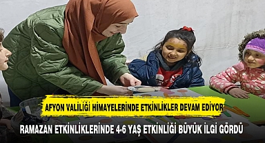 Afyonkarahisar Valiliği Himayesinde Şehr-i Ramazan Etkinlikleri Devam Ediyor