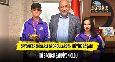 Afyonkarahisarlı Sporculardan Büyük Başarı