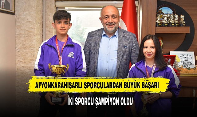Afyonkarahisarlı Sporculardan Büyük Başarı