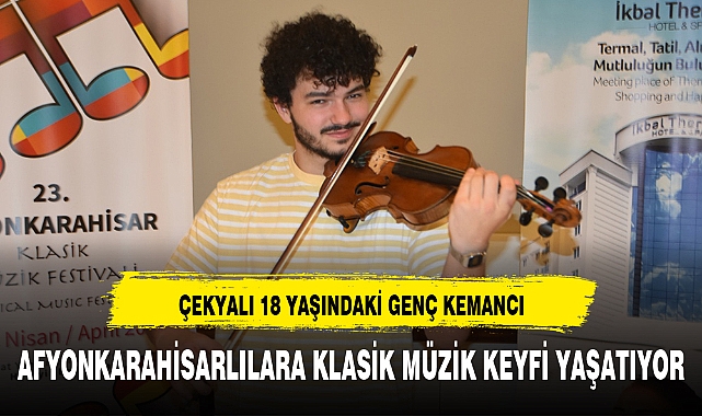 AFYONKARAHİSARLILARA KLASİK MÜZİK KEYFİ YAŞATIYOR