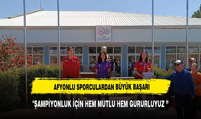 AFYONLU  SPORCULARDAN BÜYÜK  BAŞARI