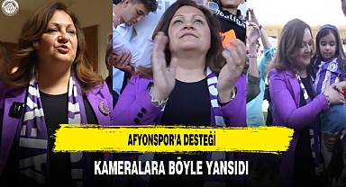 Afyonspor'a Desteği Kameralara Böyle Yansıdı