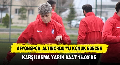 Afyonspor, Altınordu’yu Konuk Edecek