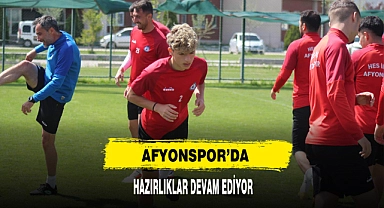 Afyonspor'da  Hazırlıklar Devam Ediyor